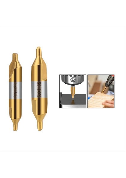 6pcs Yüksek Hızlı Çelik Merkezi Matkap Düzeneği 1 0 1 5 2 2 5 3 5 5 0 mm Torna Metal Işleme Için Uygundur (Yurt Dışından) fırsatları