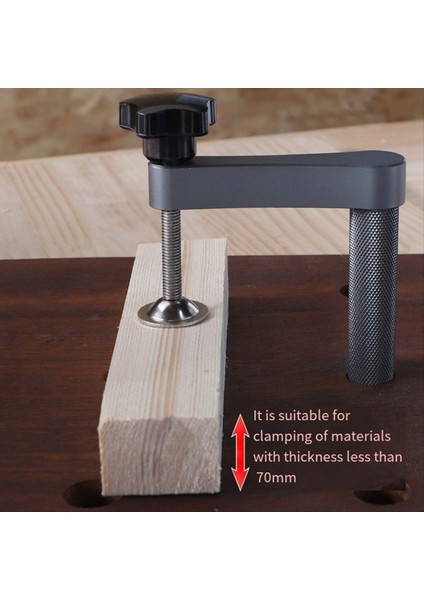 2pcs 19MM Ahşap Işleme Hızlı Basın Masaüstü Basınç Kelepçesi Kelepçe Kelepçe Alüminyum Alaşım Parçaları Çalışma Tezgahı Dıy Aracı (Yurt Dışından) fırsatları