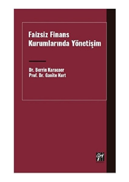 Faizsiz Finans Kurumlarında Yönetişim