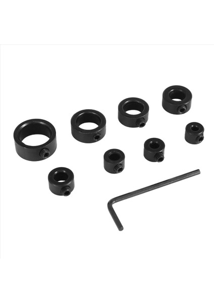 Matkap Durdurma Bit Yaka Seti 9 Adet Ayarlanabilir Matkap Derinliği Durdurma Yaka Limit Halkası Karbon Çeliği ile Matkap Bitleri Için Set (Yurt Dışından) modelleri