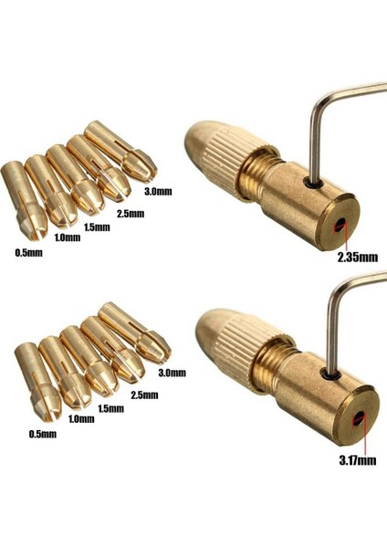 11 Pcs Çok Amaçlı Kesme Kılavuzu Kiti 14 Küçük Elektrikli Matkap Aynıgar 0 5-3mm Elektrikli Değirmen Bakır Chuck (Yurt Dışından) modelleri