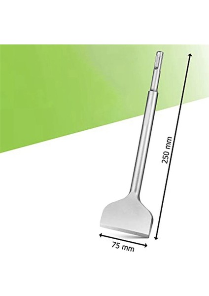 Kiremit Keskisi 250X75MM Genişliğinde Elektrikli Çekiç Konisi Keski Düz Kesim Fayans Yapıştırıcı Özel Çelik Dayanıklı (Yurt Dışından) fiyatları