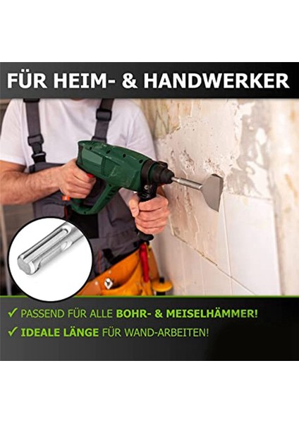 Kiremit Keskisi 250X75MM Genişliğinde Elektrikli Çekiç Konisi Keski Düz Kesim Fayans Yapıştırıcı Özel Çelik Dayanıklı (Yurt Dışından) indirimleri