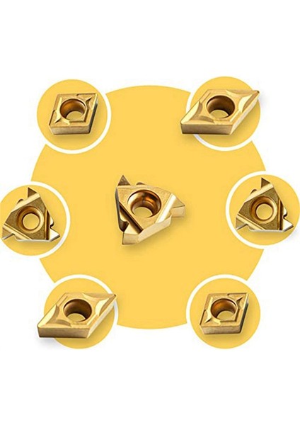 Dizinlenebilir Torna Dönüş Tutucu 1/2inch -Shank - Metal Torna Araçları Tutucu Dönüş Için 7 Pc Set 14 Pcs (Yurt Dışından) fiyatları