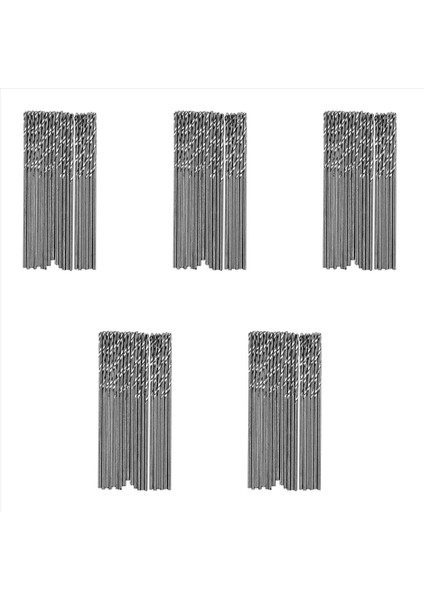 100 Adet 0 5mm Çapında Düz Saplı Metal Spiral Bükülme Matkap Ucu (Yurt Dışından)