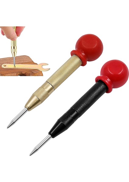 Paslanmaz Çelik Metal Ahşap Veya Plastik Için Yastık Kapağı Merkezleme Yumruk ile Otomatik Merkez Yumruk Merkezi Deliği Yumruk (Yurt Dışından) indirimleri