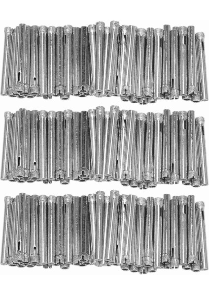 150PCS Elmas Kaplamalı Matkap Ucu Seti 6mm Elmas Uçlu Delik Fayans Cam Seramik Porselen Mermer Için Testere (Yurt Dışından)