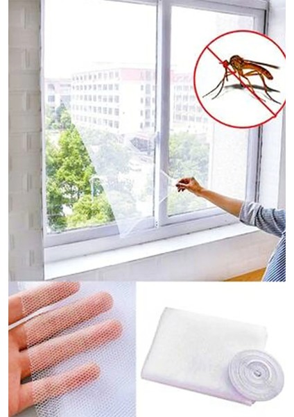 Tek Kanat Tül Pencere Sineklik 125X75CM. (5361)