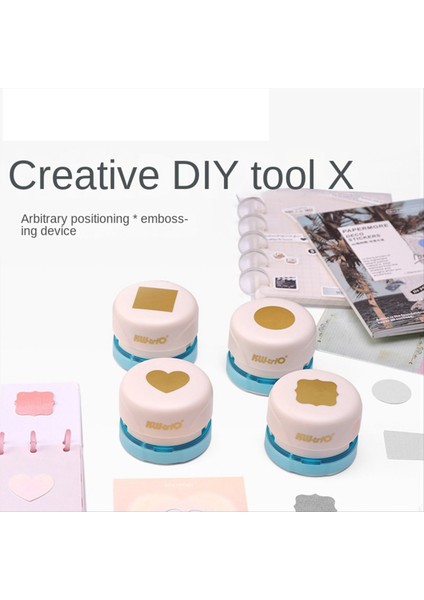 Kw-Trio Punch Dıy Craft Dole Puncher Scrapbooking Punches Maker Çocuk Scrapbook Kağıt Kesici Kabartma Daha Keskin B (Yurt Dışından) indirimleri