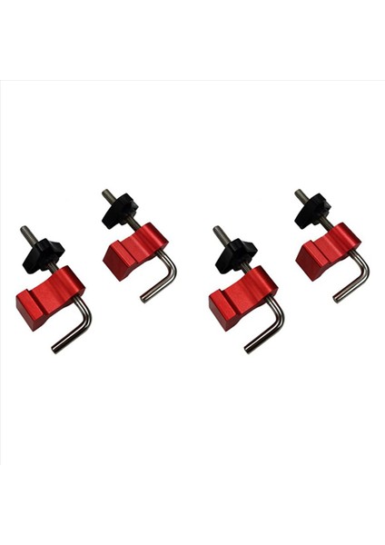 4pcs L Şekilli Yardımcı Fikstür Ekleme Plakası Konumlandırma Plakası Sabitleme Klipsli Carpenter&#39 In Cetvel Fikstür Ahşap Işleme Araçları (Yurt Dışından)