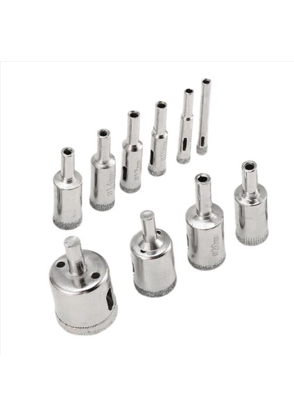 Elmas Matkap Bitleri Seti 10 Pcs Elmas Delek Testere Seti Seramik Karo Porselen Mermer Granit Şişeler Için Cam Matkap Bit (Yurt Dışından) modelleri