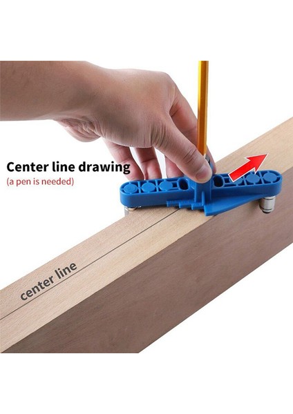 2&#39 Si Düz Delik Delme Bulucu Setleri Kendimi Egzersiz Scriber Yuvarlak Tenon Punch Dıy Ahşap Araçları (Yurt Dışından) fiyatları