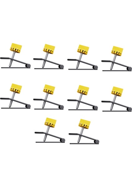 10 Adet Manuel Karo Konumlandırıcı Duvar Karo Yüksekliği Regülatör Ayar Konumlandırıcı Yükseltici Yükselen Yapı Araçları Ayarlayın (Yurt Dışından)