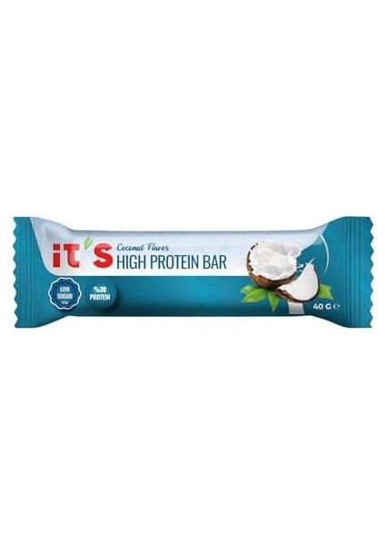 It's Yüksek Protein Bar - Hindistan Cevizi Aromalı - 40G x 12 Adet fiyatları