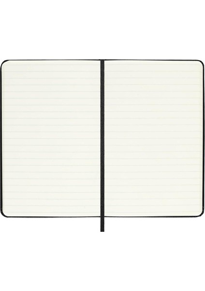 Çizgili Siyah Defter Cep Boy Sert Kapak