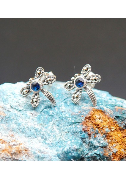 925 Ayar Gümüş Çocuk Küpesi SKÜ00030