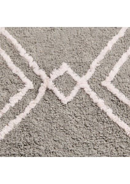 Soft Tufting Nora Banyo Paspası - Gri - 60X90 cm modelleri