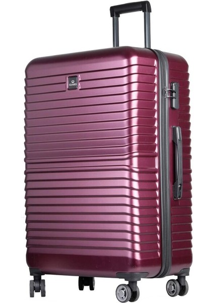 Guard Polikarbon Kırılmaz Bordo Seyahat Valizi 3'lü Set fırsatları