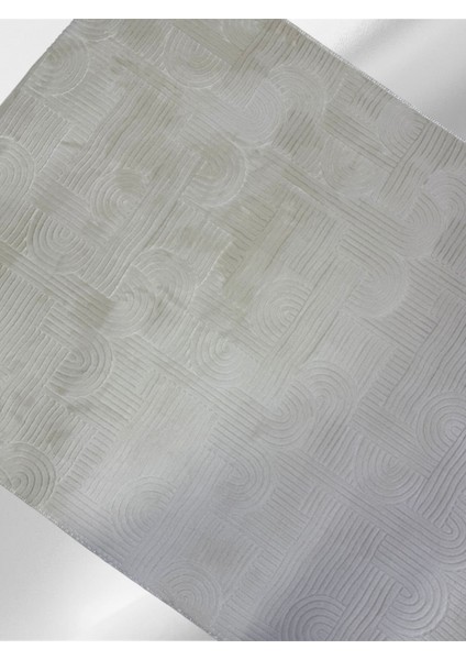 4304 Desen Bej Renk Kesme Kaymaz Taban Halı Yolluk