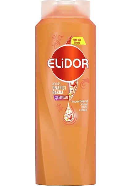 3 Adet Elidor Anında Onarıcı Bakım Şampuan 500 ml fiyatları