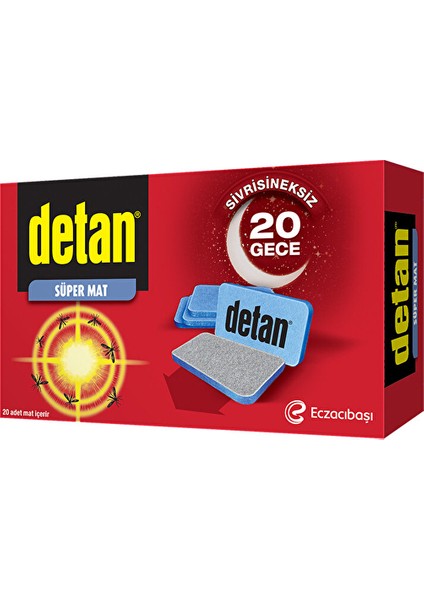 3 Adet Detan Süper Mat Tablet Yedek 20'li