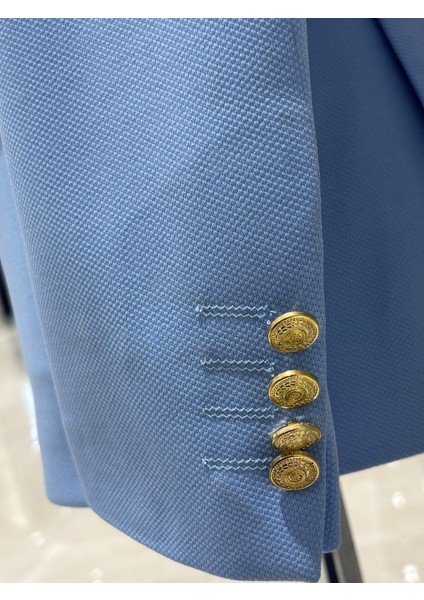 Erkek Kruvaze Slim Fit Blazer Ceket fırsatları