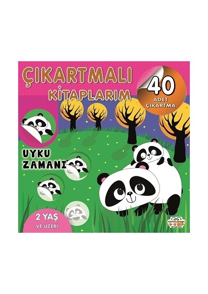 Çıkartmalı Kitaplarım - Uyku Zamanı