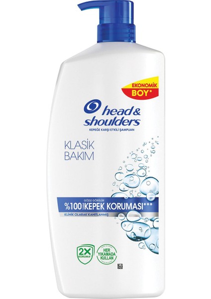 3 Adet Head And Shoulders Klasik Bakım Şampuan 800 ml fiyatları