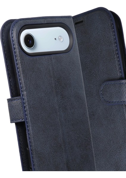 Nrzsnt Newface Apple Iphone 17 Air Trend S Plus Kapaklı Kılıf - Lacivert modelleri