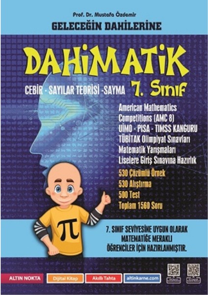 Altın Nokta 7.sınıf Dahimatik Matematik ve Ankara Matematik Soru Bankası +1 Deneme Hediye fiyatları