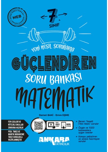 Altın Nokta 7.sınıf Dahimatik Matematik ve Ankara Matematik Soru Bankası +1 Deneme Hediye modelleri
