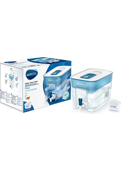 2 Adet Brita Flow Filtreli Su Sebili - Pro