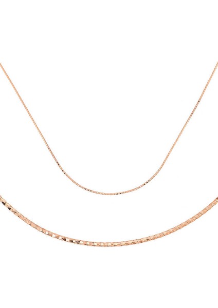 Gümüş Omega Choker Zincir