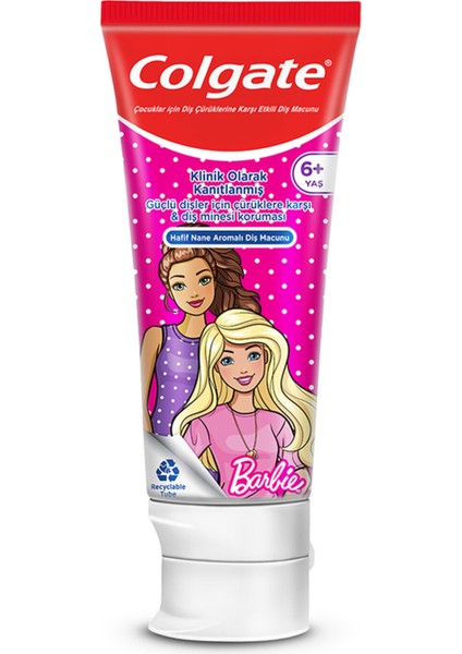 Barbie Batman Çocuk Diş Macunu 75 ml