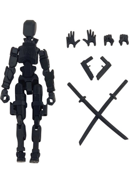 DUMMY13 Aksiyon Figür Robot - Tüm Eklemleri Hareketli (Aksesuarlar Dahil) fiyatları