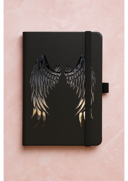 Promosyon Tarihsiz Premium Termo Defter Desenli 192 Yaprak - Çizim Melek