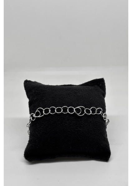 Ince Halka Kadın Zincir Bileklik