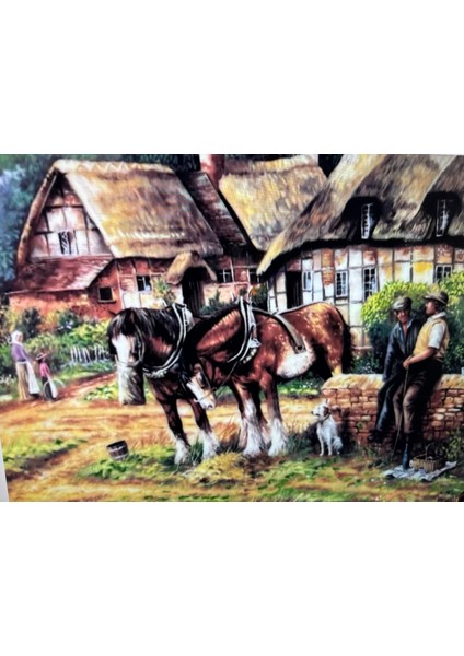 1992 Ingiliz Wedgwood Limitli Üretim Porselen Duvar Tabağı Tabak 20 cm Çapında