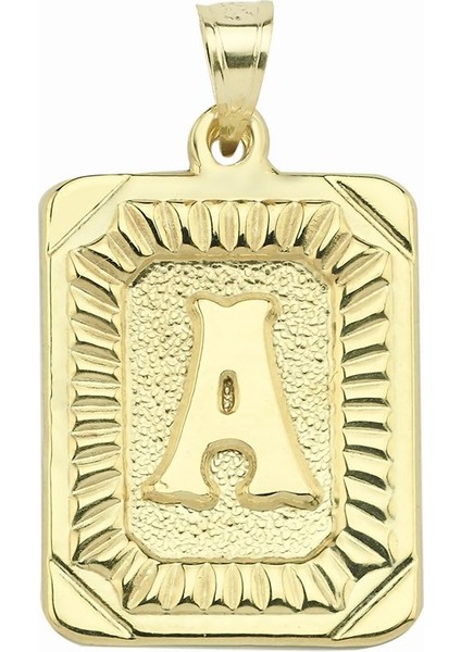 Harfli Pul Kolye Ucu