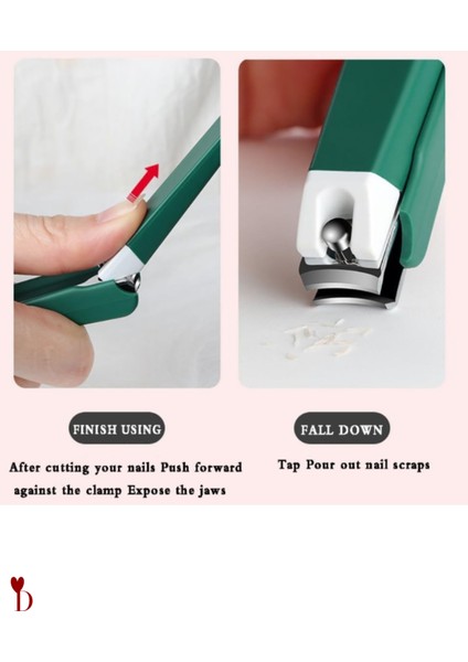 Paslanmaz El Ayak Tırnak Makası Metal Kutu Cam Törpü 4'lü Set modelleri