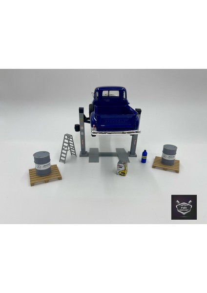 1:24 Garaj Diorama Aksesuar Seti | Mekanik Atölye Aksesuarları