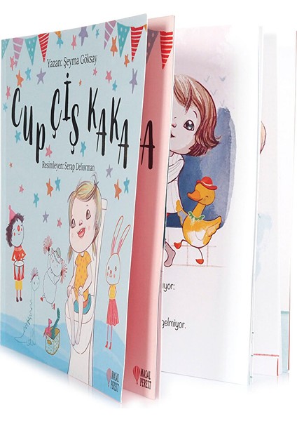 Cup Çiş Kaka Eğitici Bebek Kitabı Şeyma Göksay modelleri