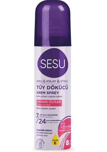 2 Adet Sesu Tüy Dökücü Köpükl Hassas Ciltler 150 ml fiyatları