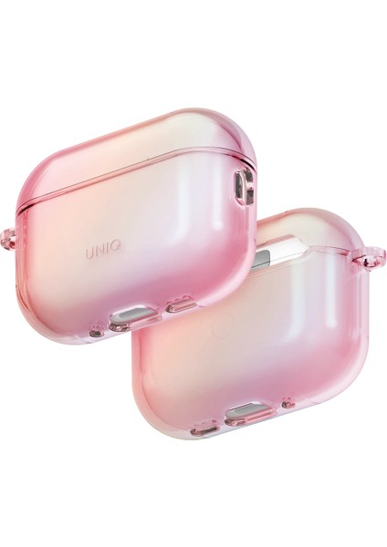 Airpods Pro 3 Kılıf Holografik Renk Değiştiren Kablosuz Şarj Destekli Kapak Anti-Watermark