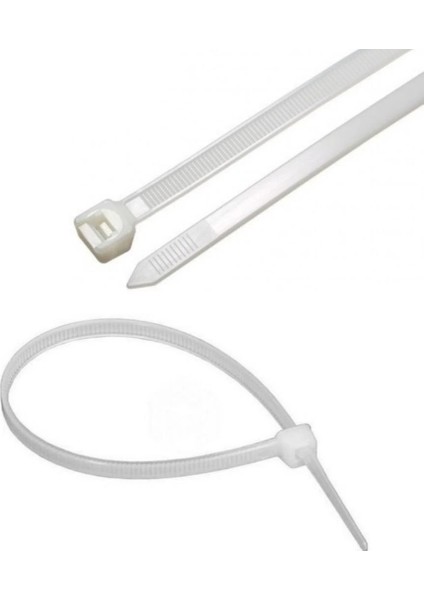 Bfs Tork Beyaz Kablo Bağı 4,5X250