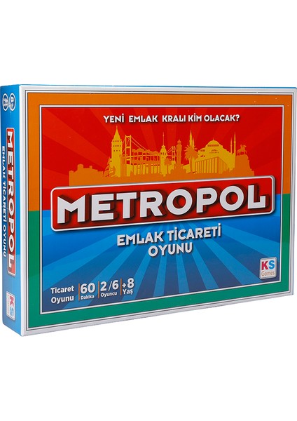 4 Adet Ks Metropol Emlak Ticaret Oyunu fiyatları