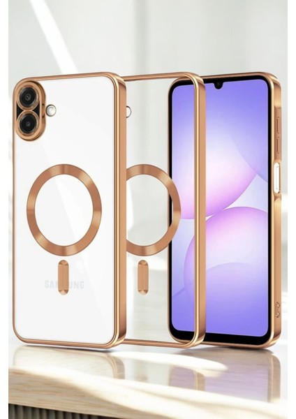 Samsung Galaxy A07 Kılıf Kamera Korumalı Sararma Yapmaz Magsafe Şarj Özellikli A++ Kalite Kapak