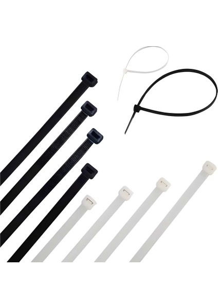 Tork Kablo Bağı Cırt Kelepçe 7,6 MMX550 mm Beyaz 100 'lü Paket