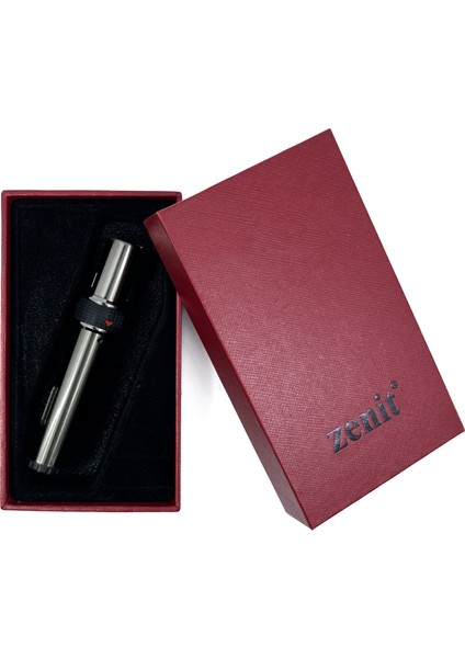 Tek Torch Jet Alev Metal Çakmak - Siyah fırsatları