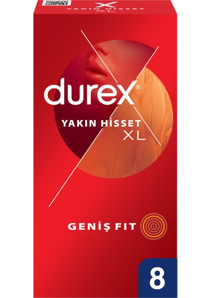 Yakın Hisset Xl Prezervatif 8'li 3 Adet